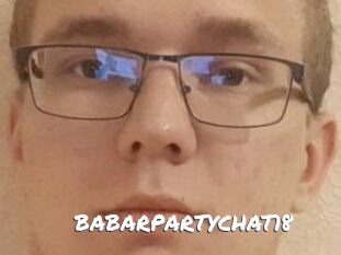 BABARPARTYCHAT18