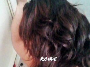 Ronde